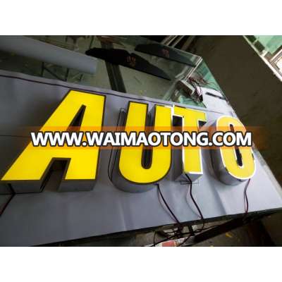 3D Dimensional Building ID LED Channel Letters Sign